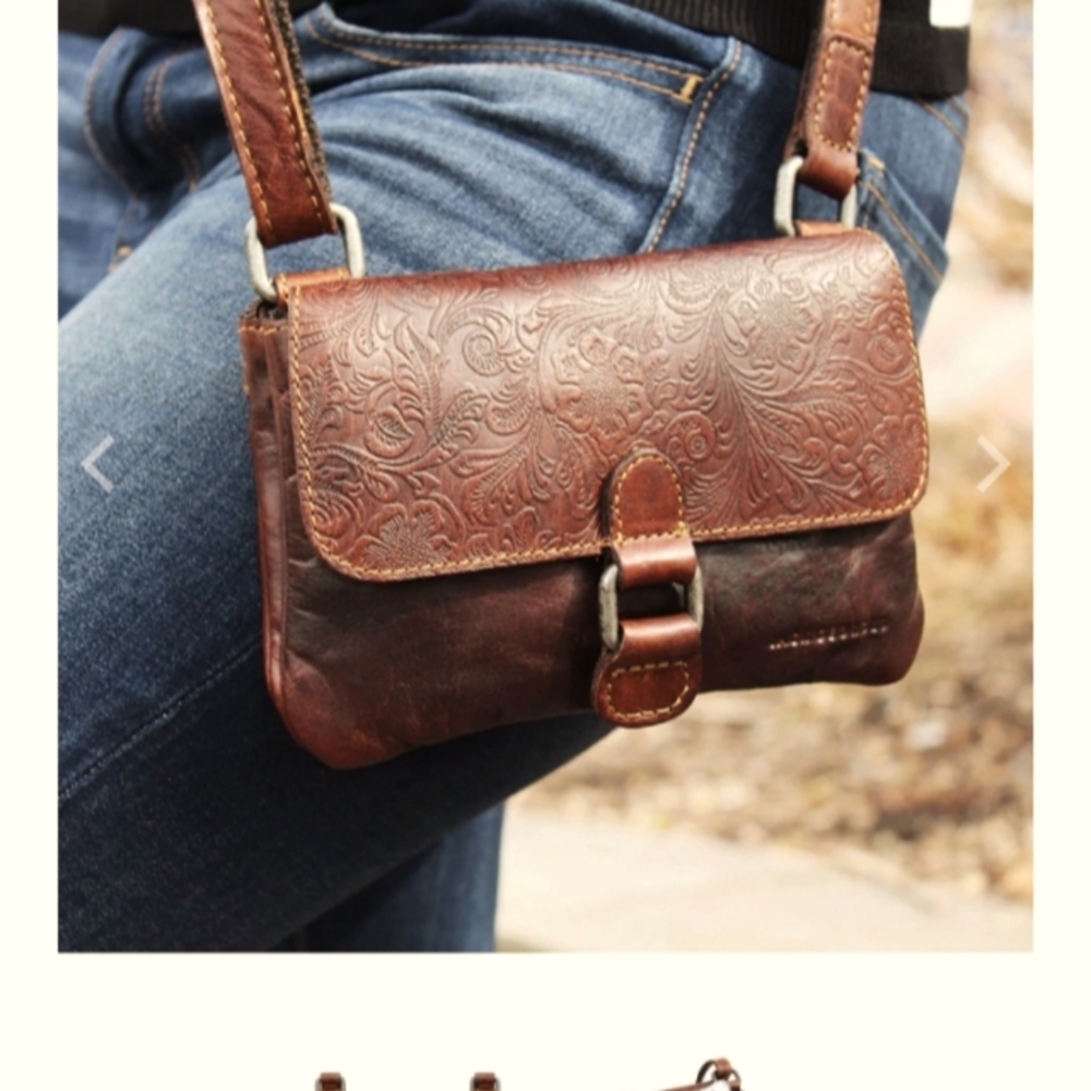 Jack Georges Voyager Mini Crossbody Purse